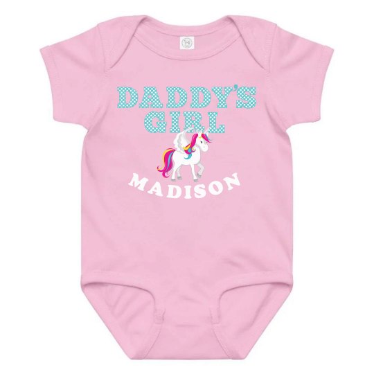 Daddy's Girl Cute Unicorn Daddy's Girl Cute Unicorn