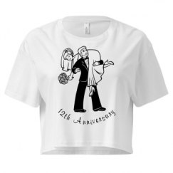 Ladies Festival Cali Crop Top Tee