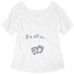 Ladies Flowy Slouchy Tee