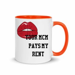 11oz Ceramic Mug with Color Inside