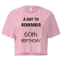 Ladies Festival Cali Crop Top Tee