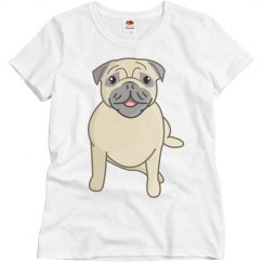 Sitting Pug