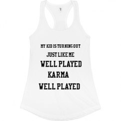 Ladies Slim Fit Racerback Tank Top