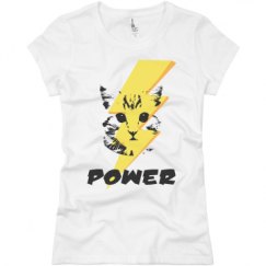 Ladies Slim Fit Basic Promo Jersey Tee