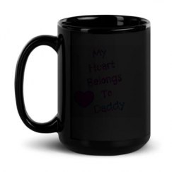 15oz Black Glossy Mug
