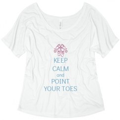 Ladies Flowy Slouchy Tee
