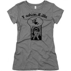 Ladies Slim Fit Super Soft Triblend Tee