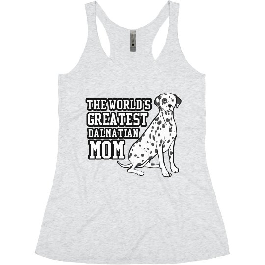 Dalmatian Mom Tank Top Dalmatian Mom Tank Top