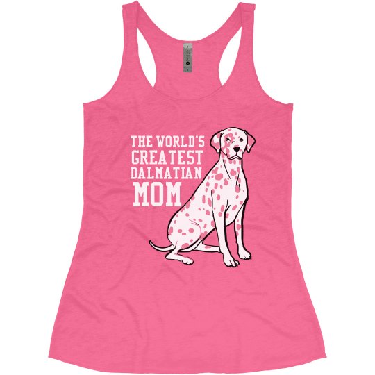 Dalmatian Mom Tank Top Dalmatian Mom Tank Top