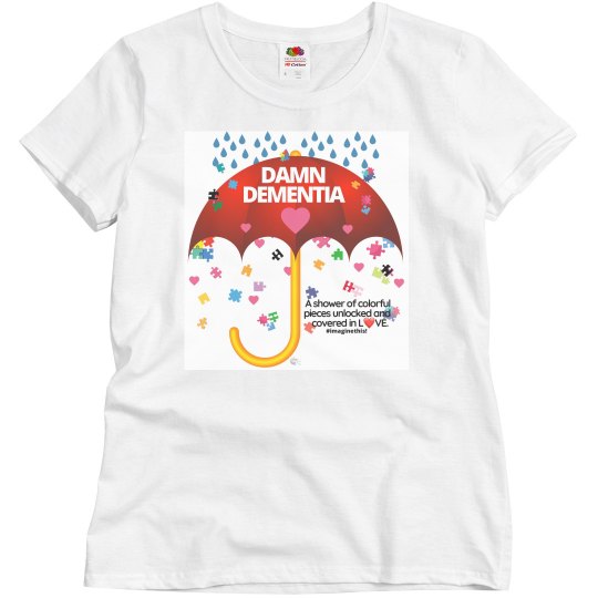 DAMN DEMENTIA - White Tee