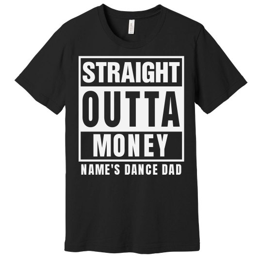 Dance Dad Personalized T Shirt
