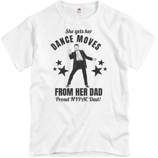 Dance Dad White T Dance Dad White T