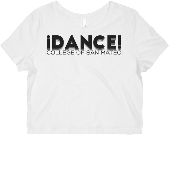 Dance fitted crop