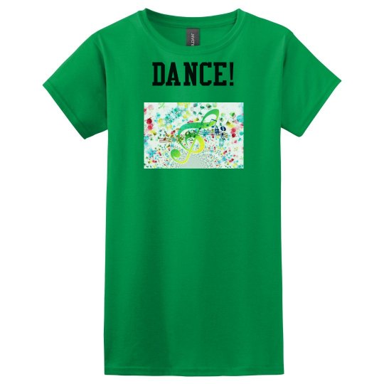 Dance music notes top Dance music notes top