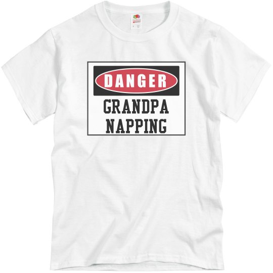 Danger grandpa napping