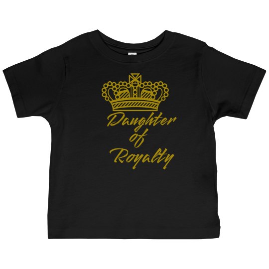 Daughter of Royalty Tee (youth) Black Daughter of Royalty Tee (youth) Black