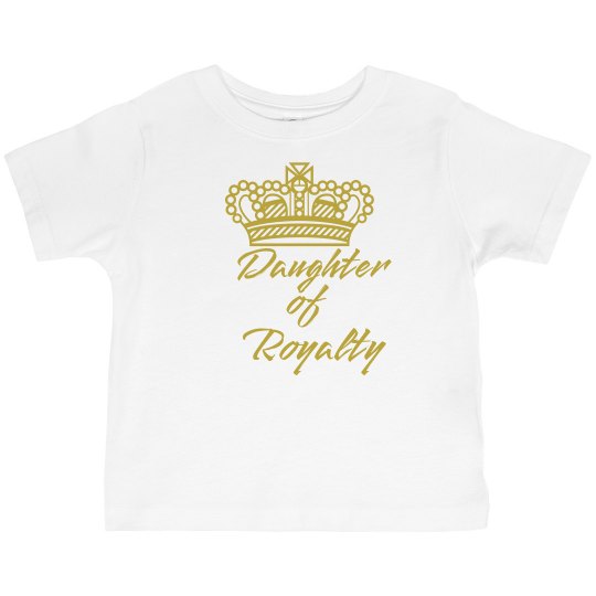 Daughter of Royalty Tee (youth) White