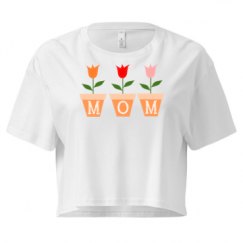 Ladies Festival Cali Crop Top Tee