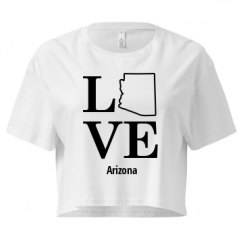 Ladies Festival Cali Crop Top Tee