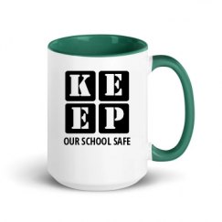 15oz Ceramic Mug with Color Inside