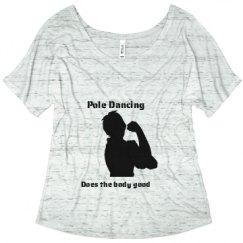 Ladies Flowy Slouchy Tee