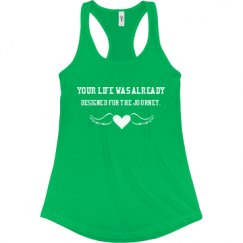 Ladies Slim Fit Racerback Tank Top