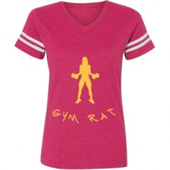 Ladies Relaxed Fit Vintage Sports Tee