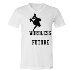 Unisex V-Neck Jersey Tee