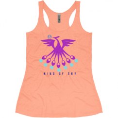 Ladies Slim Fit Super Soft Racerback Triblend Tank