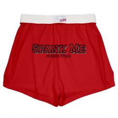 Spank Me Sports Wear Cheer Shorts - Pink