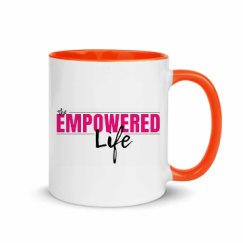 11oz Ceramic Mug with Color Inside