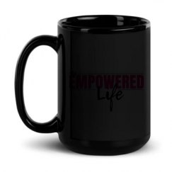 15oz Black Glossy Mug