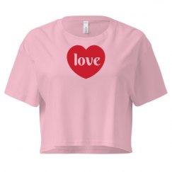 Ladies Festival Cali Crop Top Tee