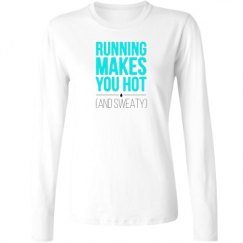 Ladies Relaxed Fit Basic Long Sleeve Tee