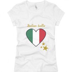 Ladies Slim Fit Basic Promo Jersey Tee