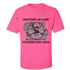 Unisex Ultra Cotton Safety Neon Crewneck Tee