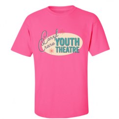 Unisex Ultra Cotton Safety Neon Crewneck Tee