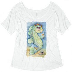 Ladies Flowy Slouchy Tee