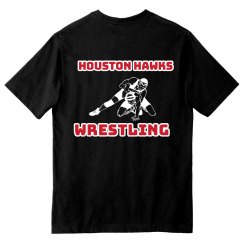Hawks wrestling tall tee