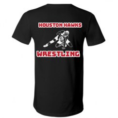 Unisex V-Neck Jersey Tee