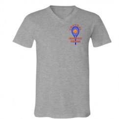 Unisex V-Neck Jersey Tee