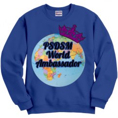 Unisex Film and Foil Crewneck Sweatshirt