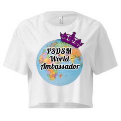 Ladies Festival Cali Crop Top Tee