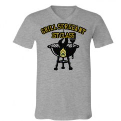 Unisex V-Neck Jersey Tee