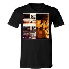 Unisex V-Neck Jersey Tee