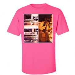 Unisex Ultra Cotton Safety Neon Crewneck Tee