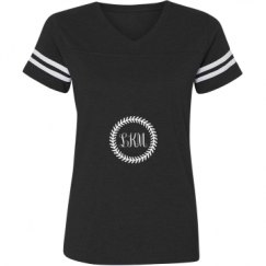 Ladies Relaxed Fit Vintage Sports Tee