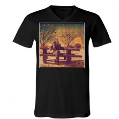 Unisex V-Neck Jersey Tee