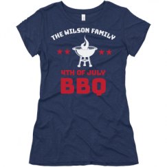 Ladies Slim Fit Super Soft Triblend Tee