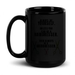 15oz Black Glossy Mug